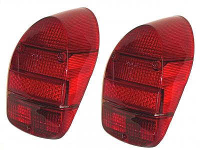 Taillight lens, red 8.67-7.72 Hella (Top-quality)
