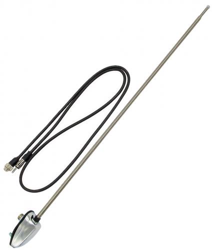 Antenna 1 point side mount, chrome