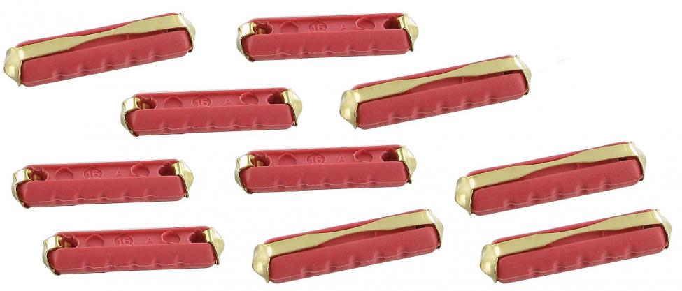 Zekeringen 16A, 10 stuks