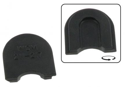 Gaskabel geleider rubber in koelhuis, achter (Top-quality)