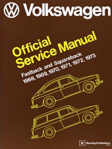 VW Official Official Service Manual Type 3 68-73 (English)
