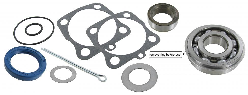 wiellager set, achter, swing axle, (Top-quality)