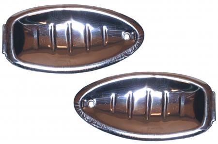 Deurgreep beschermer, RVS, -7.59, Paar