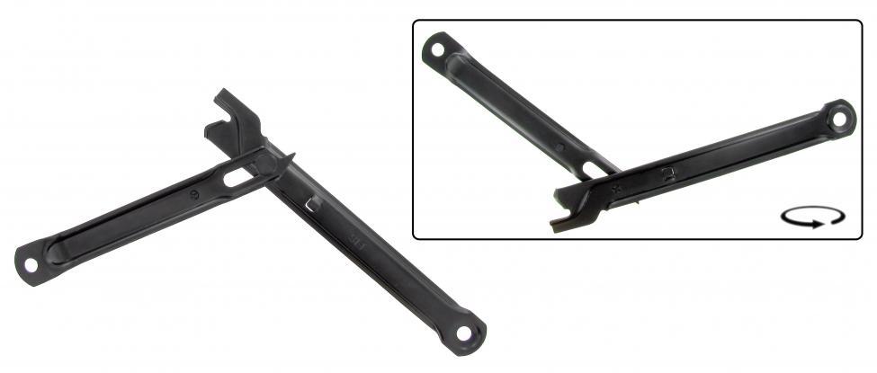 Kofferklep steun, voor, 8.55-7.61