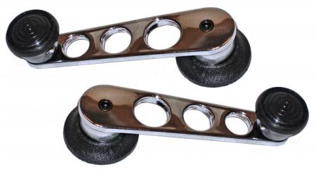 Raamslinger chroom/zwart 8.67-