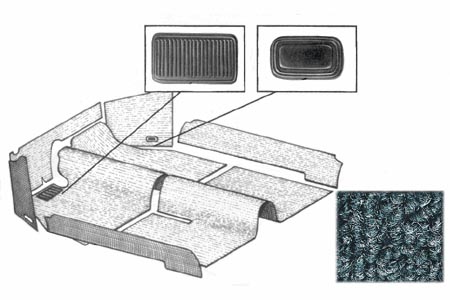 Tapijtset, grijs, 8.57-7.68