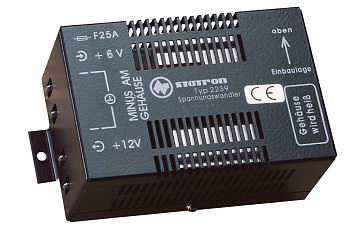 Voltage converter 6 to 12 V