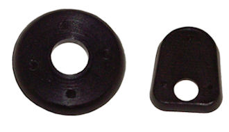 Kofferklep greep rubber zwart -67