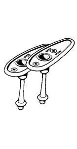 Knipperlichtrubber 8.60-9.63 (Budget-friendly)