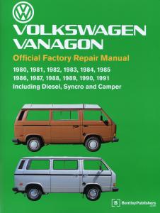 VW Official Factory Repair Manual Bus T3 80-91 (English)