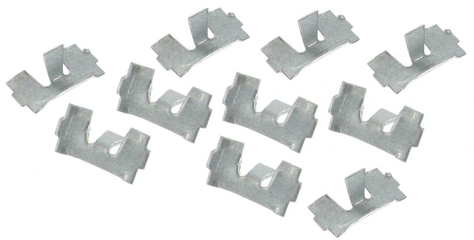 Treeplank Sierlijstklemmen, 8.66-, Set