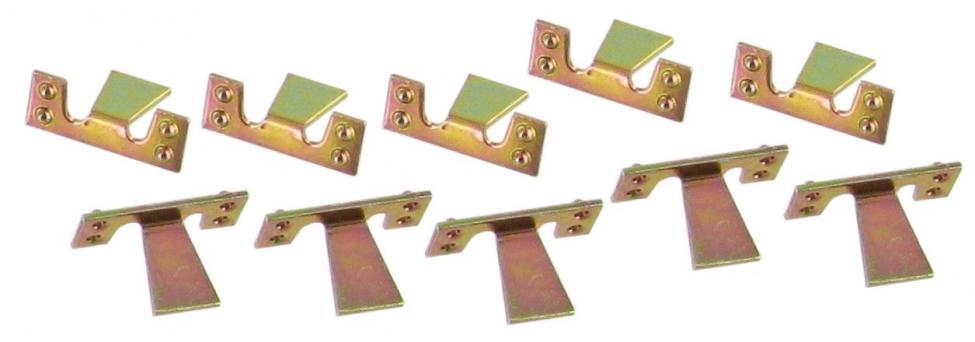 Treeplank Sierlijstklemmen, 1303, Set