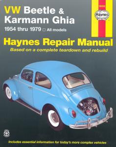 Repair Manual Kfer & Karmann Ghia 1954-1984 (English)