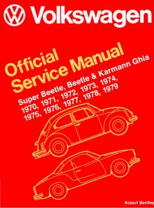 VW Workshop Manual Beetle & Karmann Ghia 70-79 (English)