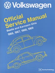 VW Workshop Manual Beetle & Karmann Ghia 66-69 (English)