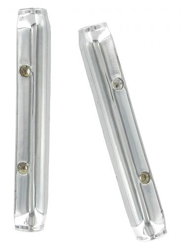 Pop out cover for hinge spring, black, chrome, 8.64-