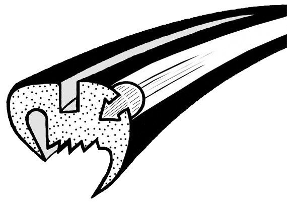 Achterruitrubber 8.71-7.77