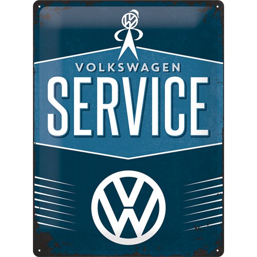 Tin Sign 30x40 VW Service
